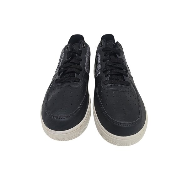 Nike Men\'s Air Force 1 07 LV8 Snakeskin 823511-003 Athletic Shoe Black White 9M